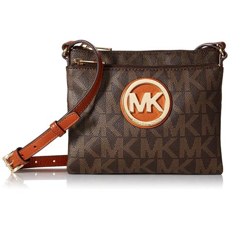 michael kors brown fringe purse|Michael Kors brown purse crossbody.